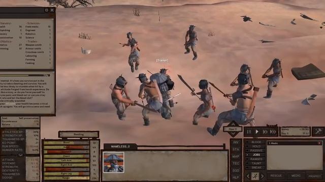 Kenshi Best Toughness Training Method to lvl 90 in 20 minutes playthrough/tutorial смотреть онлайн
