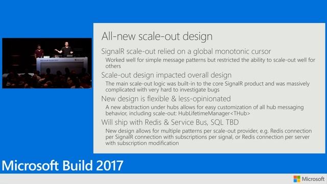 Build 2017 SignalR NET Core Realtime cross platform open web communication смотреть онлайн