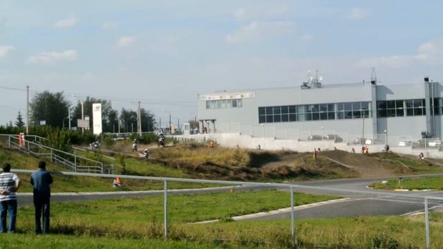 Картодром Курск 15.09.2012. Супермото старт. смотреть онлайн