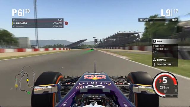 F1 2015 SPAIN GP (Barcelona-Catalunya Circuit) - THE REDBULLS VS MASSA смотреть онлайн