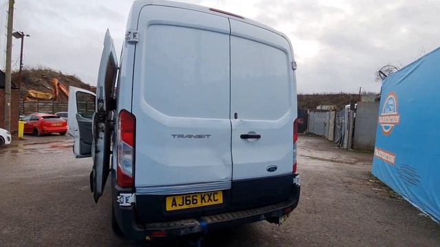 AJ66KXC 2017 FORD TRANSIT 350 L3 DIESEL RWD 2.2 TDCi 125ps H2 Van смотреть онлайн