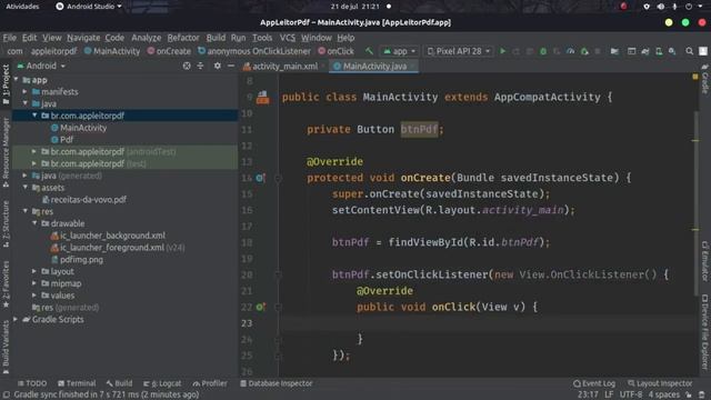 #6 Curso Desenvolvedor Android com Java | Criando App para Ler PDF смотреть онлайн