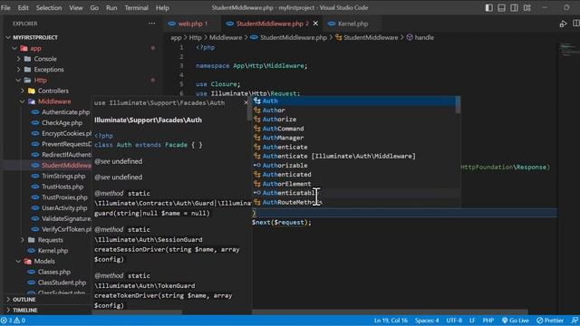Lesson 13 Laravel Middleware смотреть онлайн