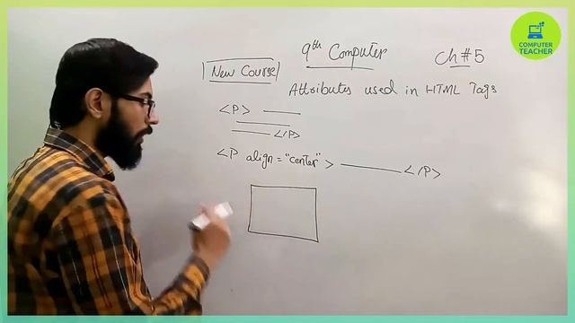 Attributes in HTML Tags in hindi/urdu | 9th computer new book chapter 5 смотреть онлайн