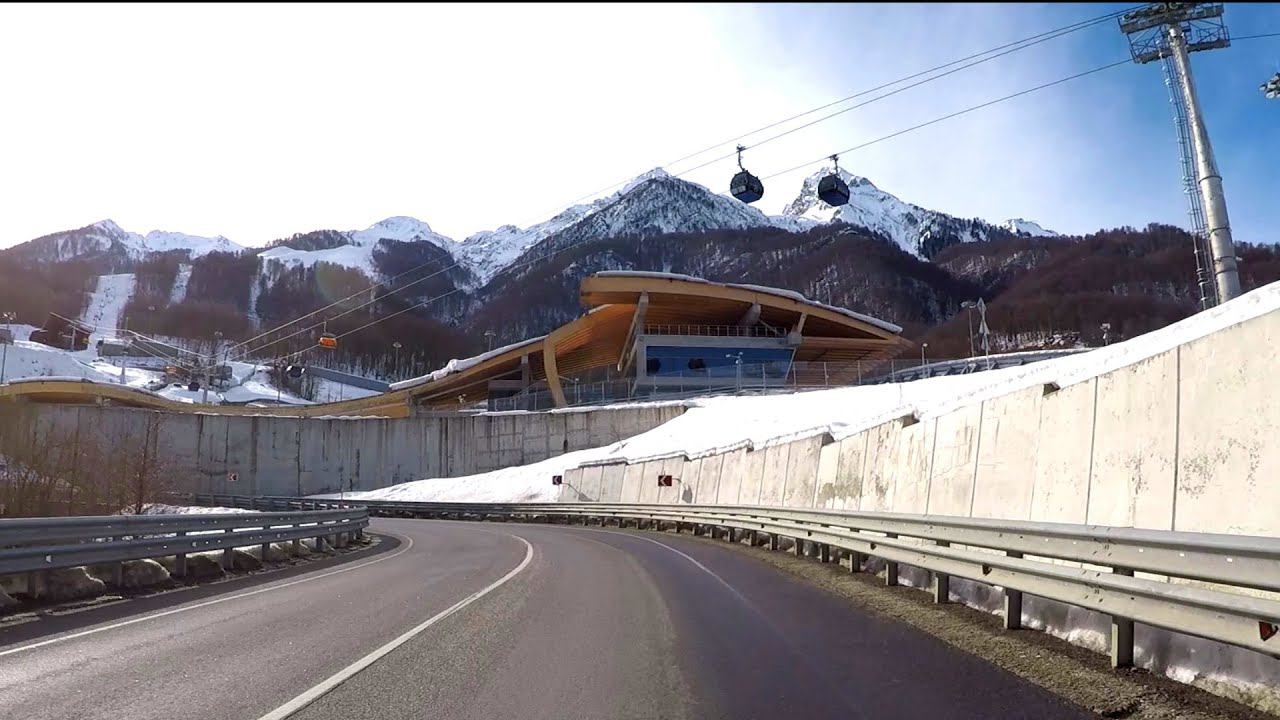 #КраснаяПоляна-горнолыжный центр Роза Хутор. Завораживающие горы смотреть онлайн