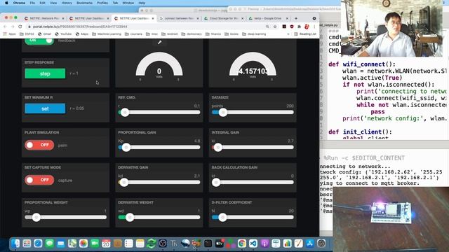 PID-IoT on ESP32 using micropython and NETPIE 2020 смотреть онлайн