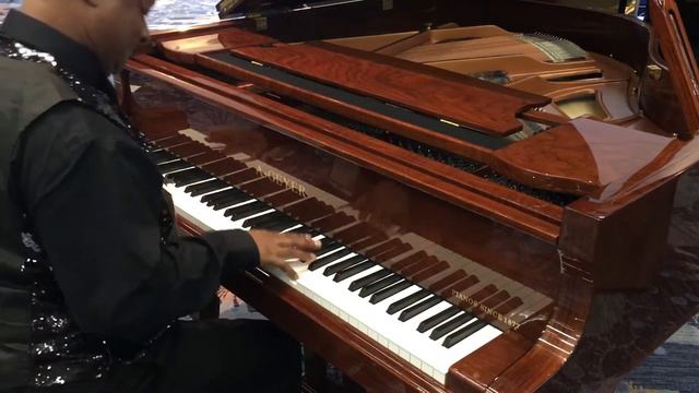 Kris Nicholson test driving a A.Geyer GG-160 Grand Piano at Namm 2020 Video 1 смотреть онлайн