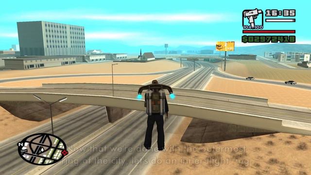 Las Venturas Jetpack Tour | The GTA:San Andreas Tourist смотреть онлайн