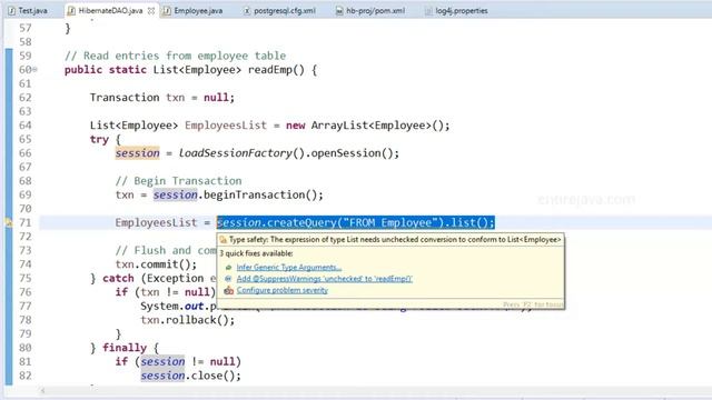 Hibernate CRUD Application Code Example - Easy explanation from Karpado.com смотреть онлайн