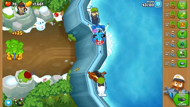 Flooded Valley [Alternate Bloons Rounds] [? Monkey Knowledge] Walkthrough/Guide | Bloons TD6 смотреть онлайн
