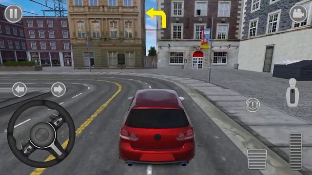 KIRMIZI ARABA PARKETME OYUNU | DİREKSİYONLU ARABA OYUNU OYNA | ÇOCUKLAR İÇİN OYUN