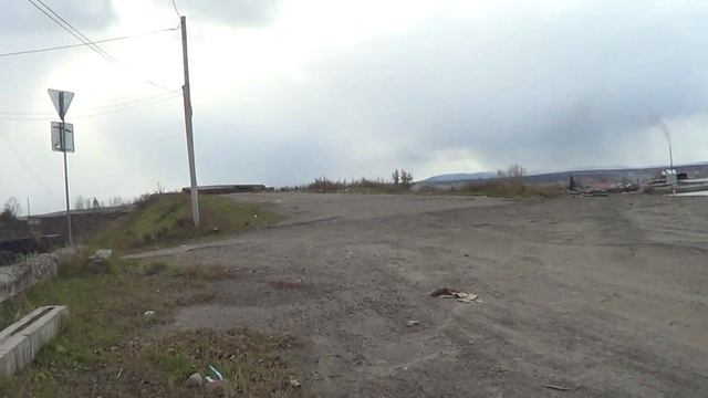 В Нижнеудинске возводят Храм. Обзор набережной Уды. смотреть онлайн