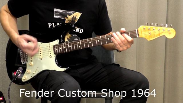 VINTAGE FENDER VS CUSTOM SHOP STRATOCASTER смотреть онлайн