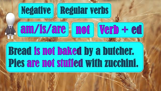 Present Simple Passive. Simple Use Explanation with Sentence Examples. How bread is made. смотреть онлайн