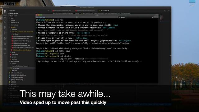 Creating an Alexa Skill with Java смотреть онлайн