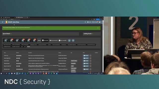 Hacking the Juice Shop - Cecilia Wirén - NDC Security 2023 смотреть онлайн