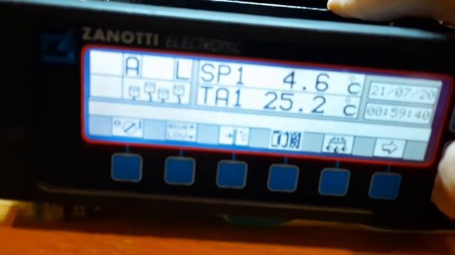 Zanotti DFZ настройка времени и даты