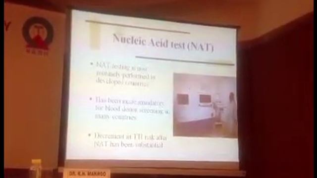 Dr RN Makroo on Blood Safety смотреть онлайн