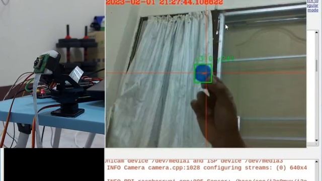 opencv camera tracking object #opencvpython #arduino #python смотреть онлайн