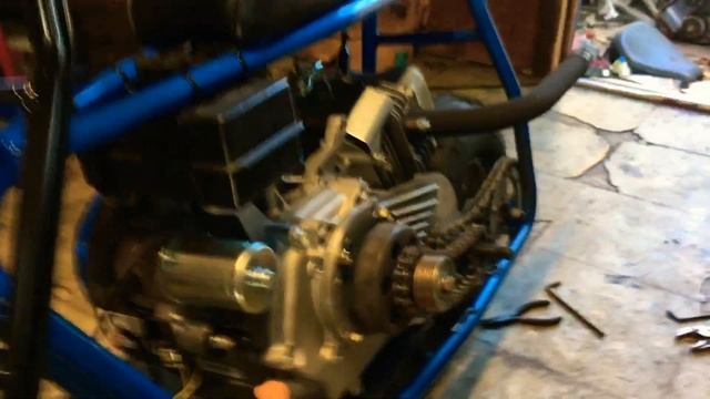 How to install 420cc Into Doodlebug Mini Bike смотреть онлайн