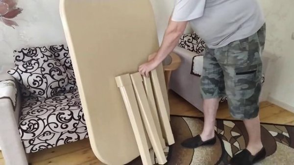 Распаковка — Стол пластиковый Ellastik Plast Овальный