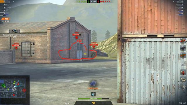 WOT Blitz Maus in Skirmish Mode \\ 5 vs 5 смотреть онлайн