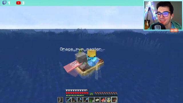 КАК КАТАТЬСЯ С ПОПУГАЕМ НА ЛОДКЕ В MINECRAFT | 29 СЕРИЯ смотреть онлайн