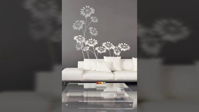 100 Wall stickers design ideas Home interior wall decorating ideas 2023 смотреть онлайн