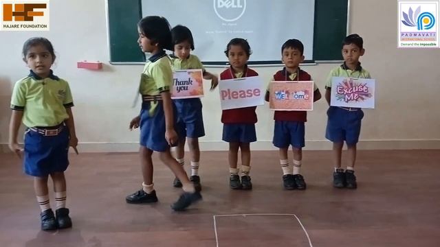 Good manners activity by LKG children @padmavatiinternationalscho4600 смотреть онлайн