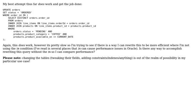 Databases: Replacing IN condition in Oracle (2 Solutions!!) смотреть онлайн