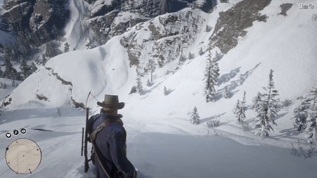 Red Dead Redemption 2 Frozen Man On a Mountain/Hill Jeremiah Johnson Easter Egg смотреть онлайн