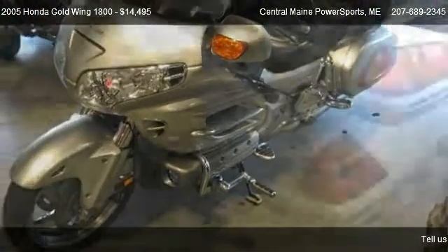 2005 Honda Gold Wing 1800  - For Sale In LEWISTON, ME 04240