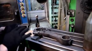 Расточка втулок шатуна