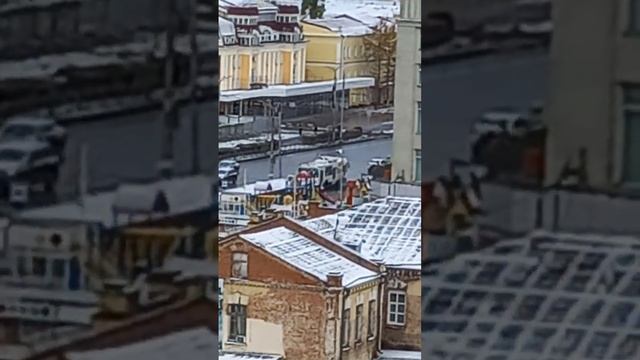 Троллейбус №417, №141 и автобус №1461 Омск, маршрут №7, №12 и №24. смотреть онлайн