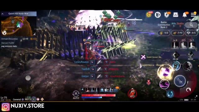 Node War Base Race 24/August/2020 GODZ x Legends x TEMAN - Black Desert Mobile смотреть онлайн