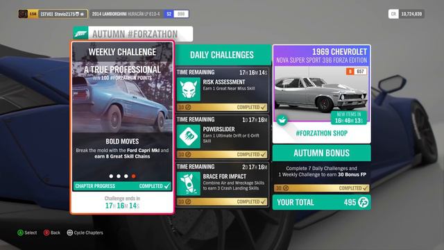 #Forzathon Seasonal Bonus NOT Working + Crash Landing Skills Forza Horizon 4 #Forzathon Points + VI смотреть онлайн