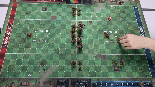 Blood Bowl Match Report - SKAVEN Vs OGRES