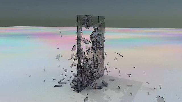 Разбитое стекло в Blender смотреть онлайн
