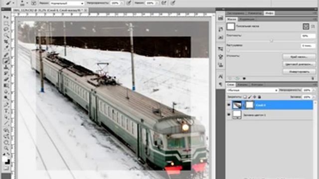 Выходим за рамки фото - Photoshop Tutorial от Евгения Карташова смотреть онлайн