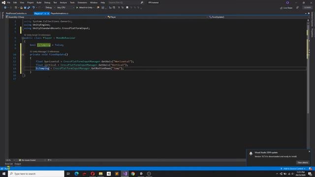 FPS game development episode 4 - Animation Control Script C# смотреть онлайн