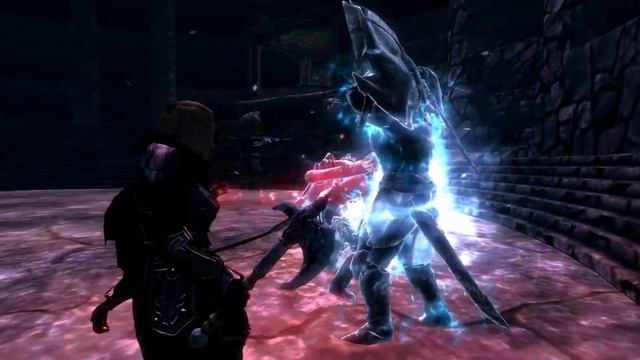 Skyrim Battles - The Ebony Warrior (Level 500) vs Lydia, Serana, & Frea [Legendary Settings] смотреть онлайн