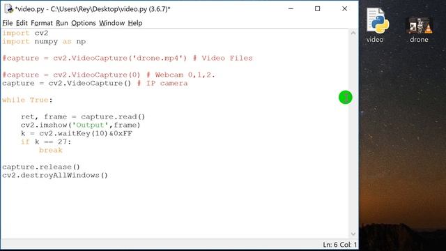 Loading Video Source from Youtube, IP camera, Webcam, Video File - OpenCV with Python. смотреть онлайн