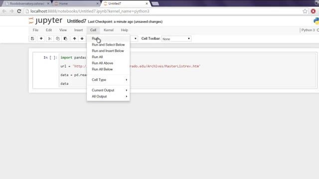 Importing HTML table into Pandas смотреть онлайн