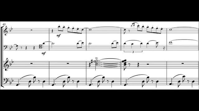 FM874 Baker Cinematic Sketches Trio 2 Tango смотреть онлайн