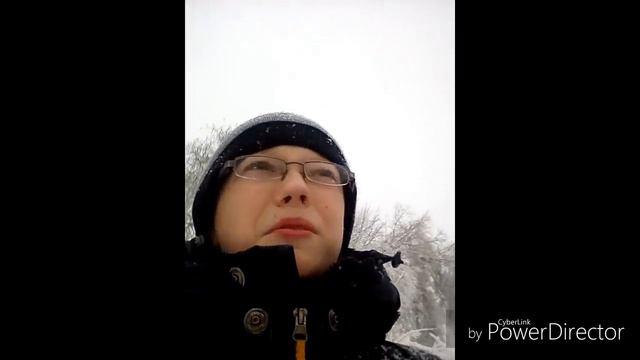 Влог:идём из школы #зима #снегопад смотреть онлайн