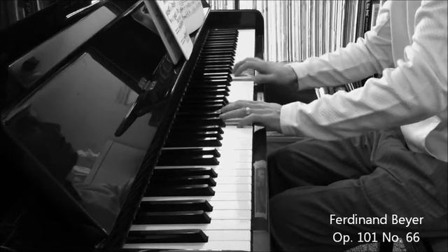 Ferdinand Beyer Op. 101 No. 66 - piano смотреть онлайн