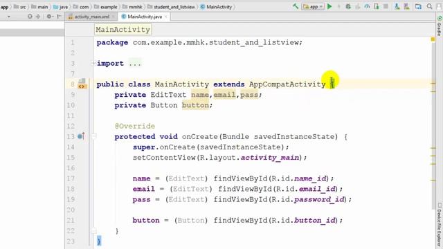 Student information system android app using android studio tutorial смотреть онлайн