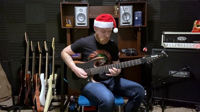 Carol Of The Bells - Kevin Underwood (Metal Cover) смотреть онлайн