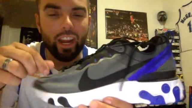 NIKE REACT ELEMENT 55 SE Shoes (ON FOOT REVIEW) Black/Racer Blue #REVIEWMAESTRO смотреть онлайн