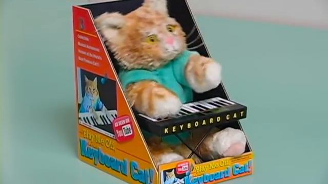 Keyboard Cat - The Toy! смотреть онлайн